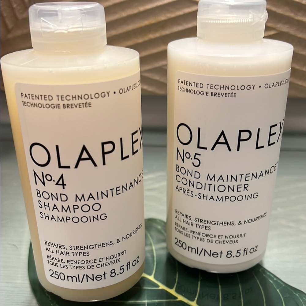 Olaplex No.4 and No.5 Bond Maintenance Shampoo and Conditioner